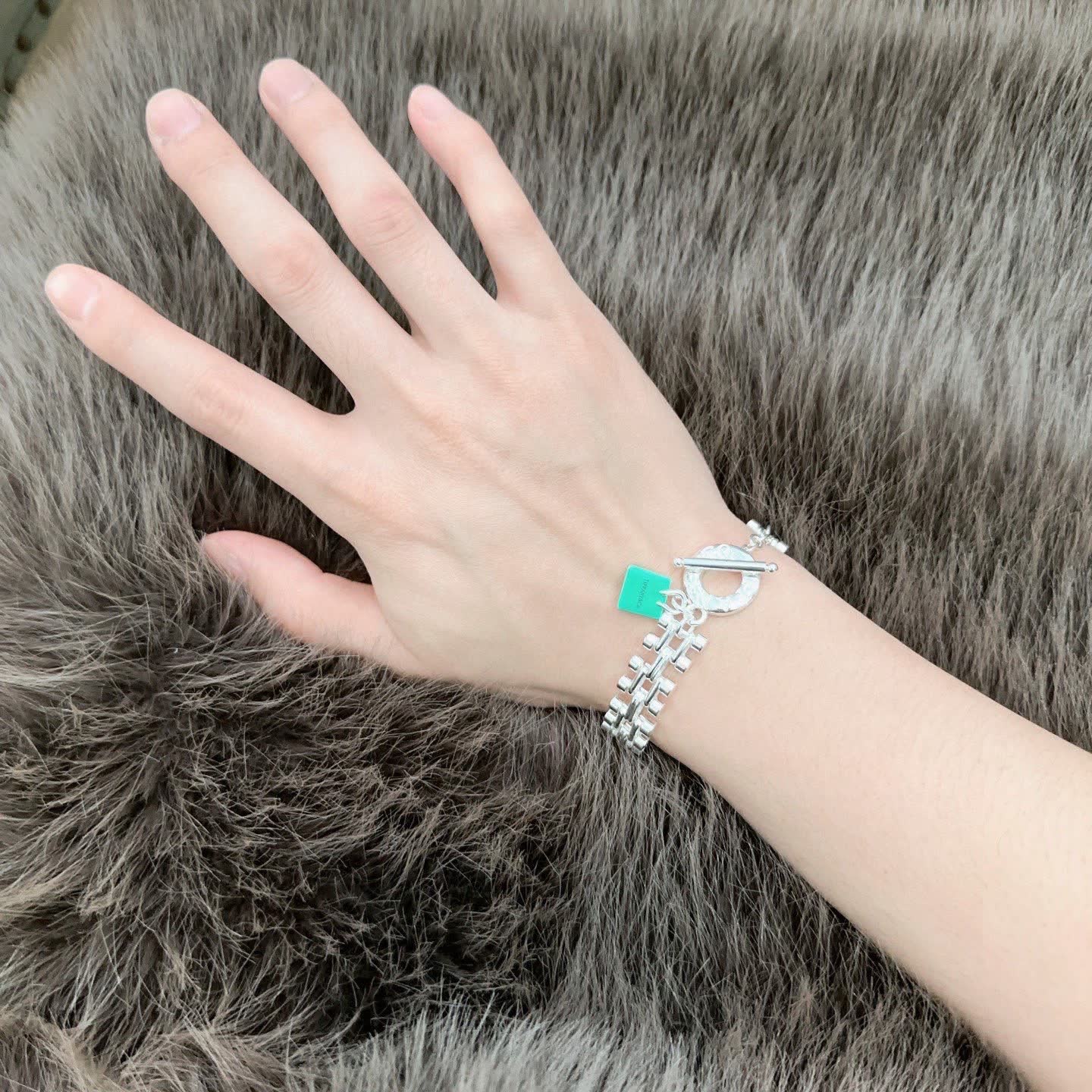 Tiffany & Co. Sterling Silver Love Bracelet